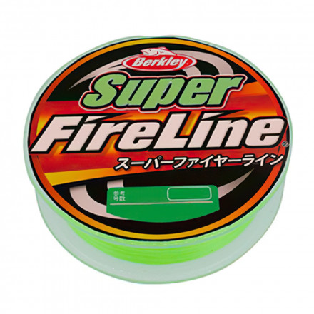 Леска плетеная BERKLEY FireLine Super Green 2.0 150м 1324466