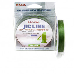 Плетенка KAIDA14 JIG LINE BRAID зеленый  100м 0,14мм