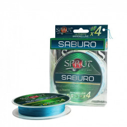 Леска плетеная SPRUT Saburo Soft Ultimate X 4 Sky Blue 0.20 140м