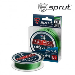 Леска плетеная Sprut Keitaro Ultimate X 4 Dark Green 0.10 95м