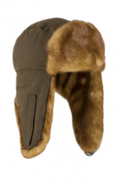 Шапка Huntsman ушанка Куница Хаки тк. Finlyandia Р-р 58-60