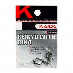 Крючки одинарные Kaida KEIRYU размер 10