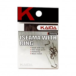 Крючки одинарные Kaida ISEAMA размер 12