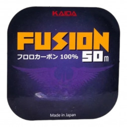 Леска Kaida FUSION прозрачная 50м 0,33мм FluoroCarbon 100%