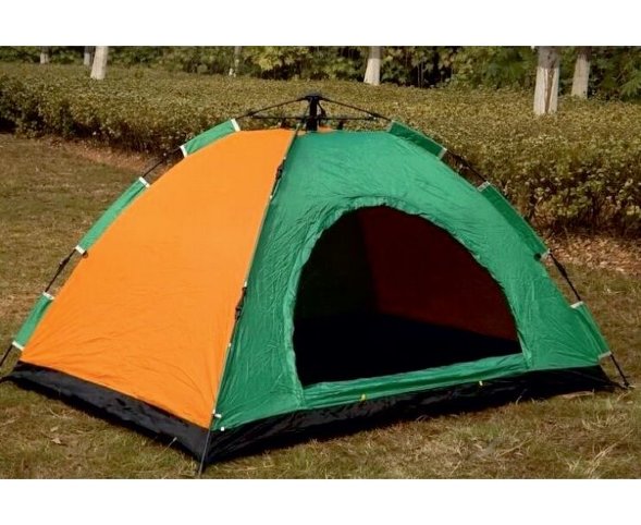 Палатка 1-2.SALE 4-мест. авт. 200*195*140см 1-сл. нейлон 170T/оксфорд150D/дуга8,5мм