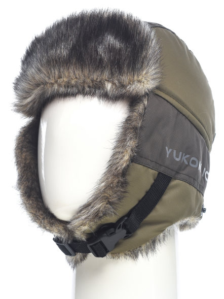 Шапка Huntsman ушанка Yukon Ice цвет Хаки тк. Breathable р. 56-58
