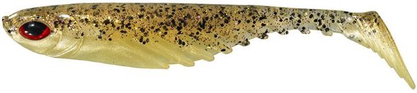 Приманка силиконовая BERKLEY Ripple Shad 9см Cappuccino Bulk 25шт 1376948