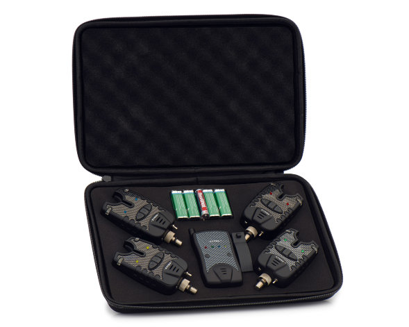 Комплект сигнализаторов поклёвки KYODA пейджер + 4 сигнализатора YL-2-4