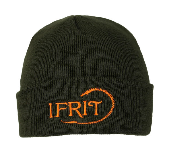 Шапка Elemental с отворотом RAN 100% акрил Хаки, 57-60