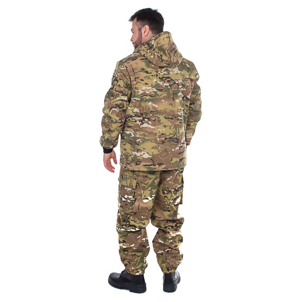Костюм Huntsman летний Антигнус Эконом цв. Мультикам тк. Смесовая Рип-Стоп Р-р: 56-58/182-188