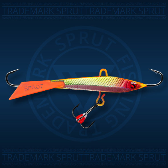 Балансир рыболовный для зимней рыбалки Sprut Hiko №3 7г 45мм CLN-UV-3D