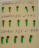 Мормышка вольфрамовая Столбик 2 с латунным шариком зеленый 443
