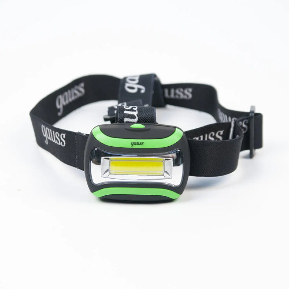 Фонарь Gauss GF307 налобный 3W 180lm 3xAAA