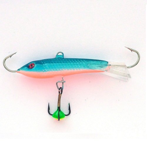 Балансир рыболовный для зимней рыбалки Lucky John Classic 50мм+тройник 81501-54