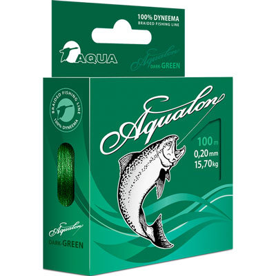 Леска плетеная Aqualon Dark-Green 0.16 100м