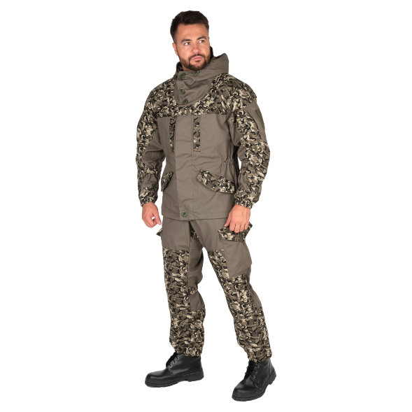 Костюм Huntsman летний Горка-V2 цв. Хаки/MV-18, тк. Канвас Р-р: 56-58, Рост: 182