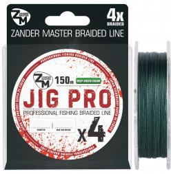 Леска плет. ZM Jig Pro 0.18 150м зеленая
