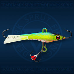 Балансир рыболовный для зимней рыбалки Sprut Shimo №5 12г 55мм LB-UV