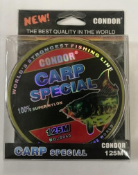 Леска монофильная Condor Carp Special d-0,35 мм, L-125 м , разрывная нагрузка 14,6 кг 10 шт