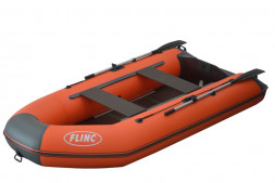 Надувная лодка FLINC FT290K оранжево-графитовый
