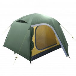 Палатка BTrace Point 2+ зеленый/бежевый