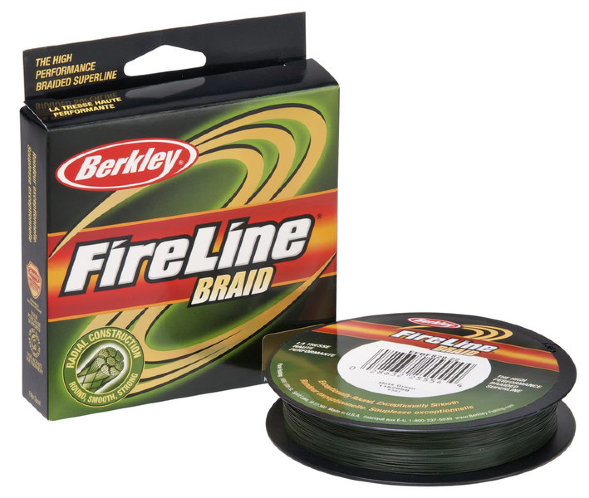 Леска плетеная BERKLEY FireLine Braid Lo-vis Green 0.20 110м 1312438