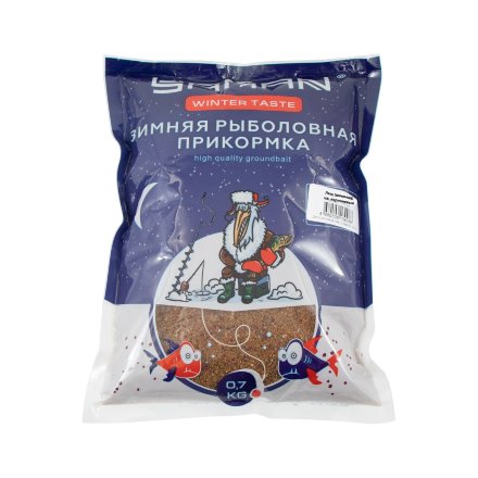 Прикормка Yaman Winter Taste Лещ зимняя шоколад, цв. коричневый, 700 г/20/