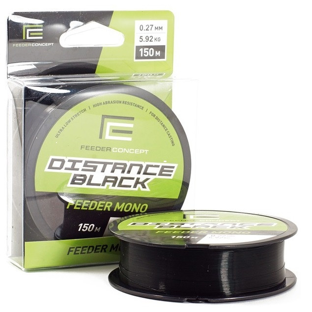 Леска Feeder Concept Distance Black 0.22 150м