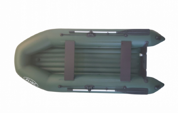 Надувная лодка FLINC FT320A НДНД оливковый