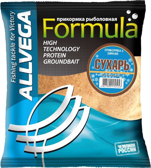 Прикормка зим. Allvega Formula Winter сухарь красный 0.5кг