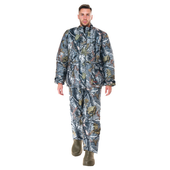 Костюм Huntsman Памир Серый Лес ткань Alova Р-р: 48-50 Рост: 176