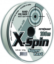 Леска Петроканат X-Spin Deep Milk 0.20 100м