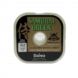 Леска DAIWA Samurai Green 0.52 100м 25lb
