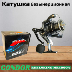 Катушка REELSKING MR4000A, 13+1 подшипников, передний фрикцион